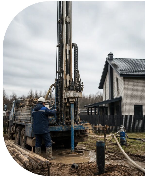 Бурение скважин на воду под ключ в Щёлкове от 124836 р. | АПаруса-Щлк